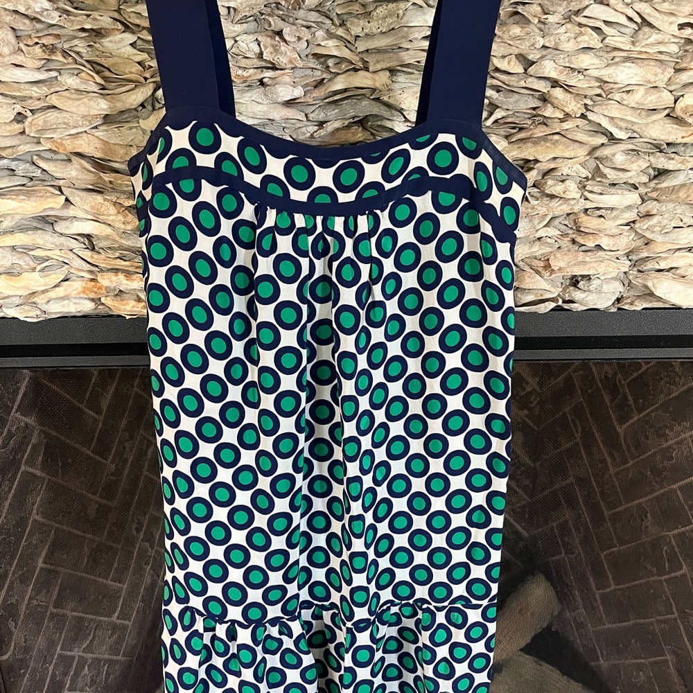 Tibi dress, polka dot, sleeveless